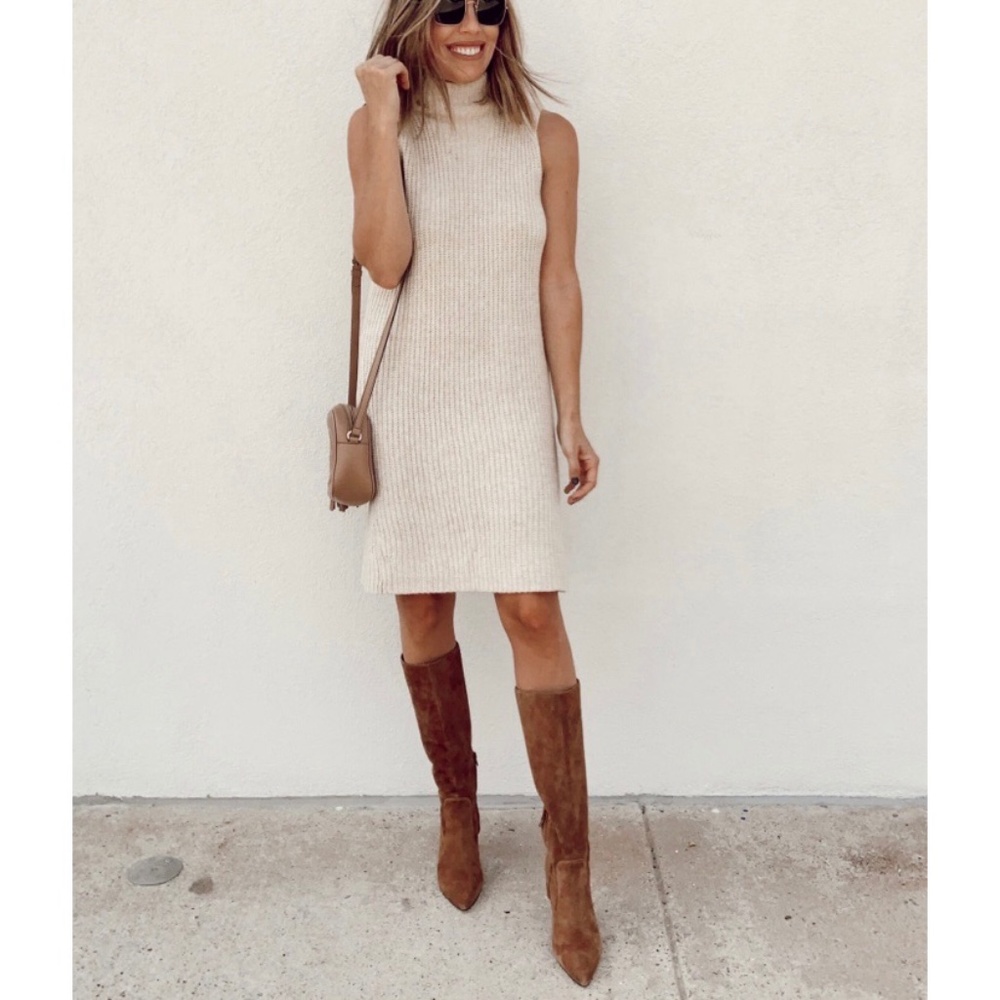 Nine West knee high pointed toe heeled boots